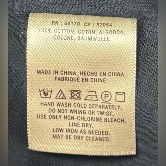 Maeve Women Blue Babydoll Dress 6 Puff Sleeve Eyelet Floral Coquette Cottagecore - Picture 6 of 6